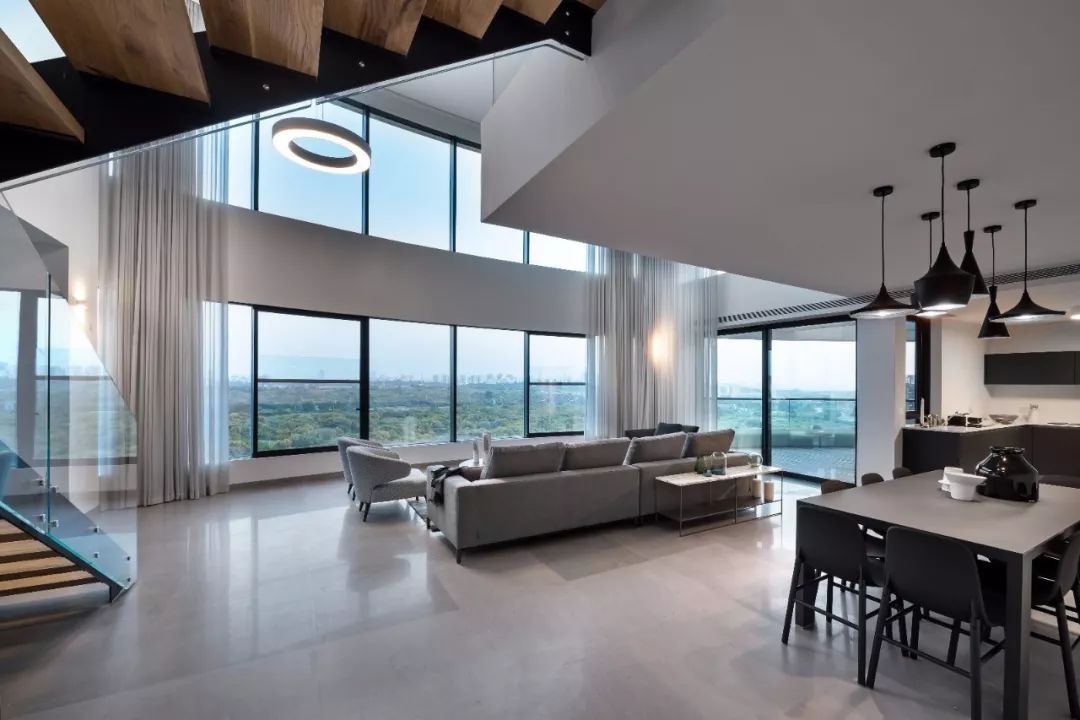 250㎡现代复式,度假式海景公寓,闲适雅致的生活,好羡慕