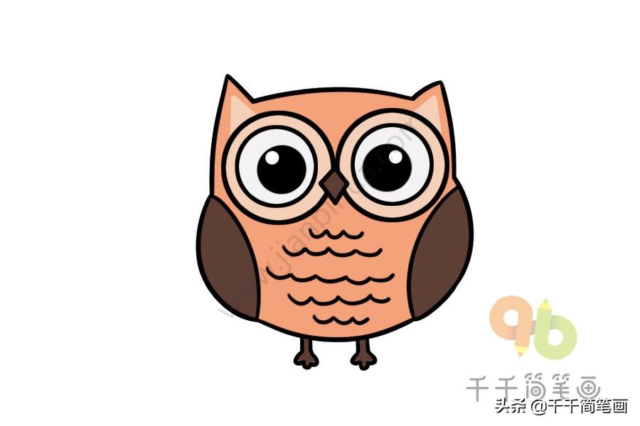 幼儿简笔画入门动物图片,2-6岁幼儿启蒙动物简笔画