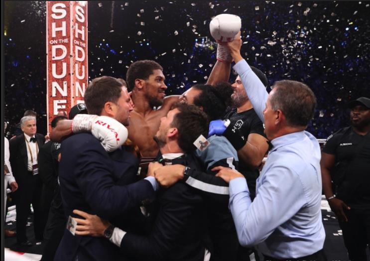 乔书亚下一年三场比赛,乔书亚与纳干诺谁赢了