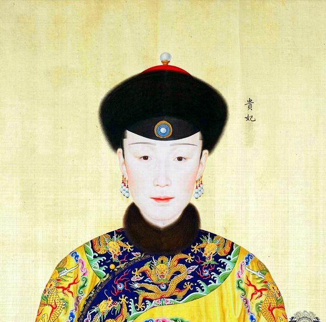 乾隆各个妃嫔的画像,乾隆的42位嫔妃真实画像