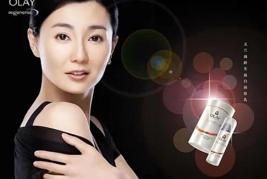 olay首位亚太区品牌代言人,olay和张曼玉合作的广告片