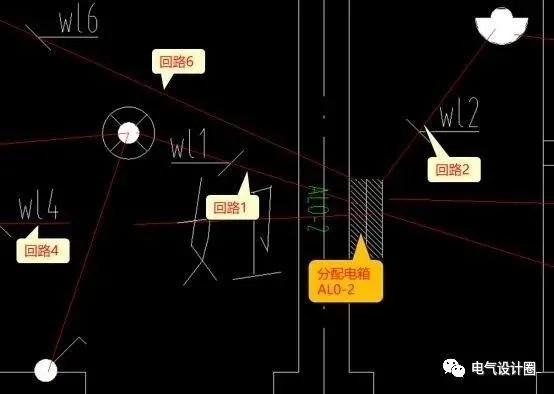 照明系统图的识图顺序,电气照明平面图