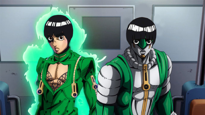 国外同人大佬将JOJO和小李融合到一起，网友戏称《JO影忍者》