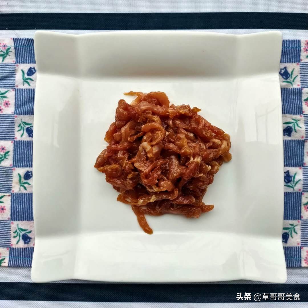 下饭菜香脆笋咸菜做法,家常爽口笋丝
