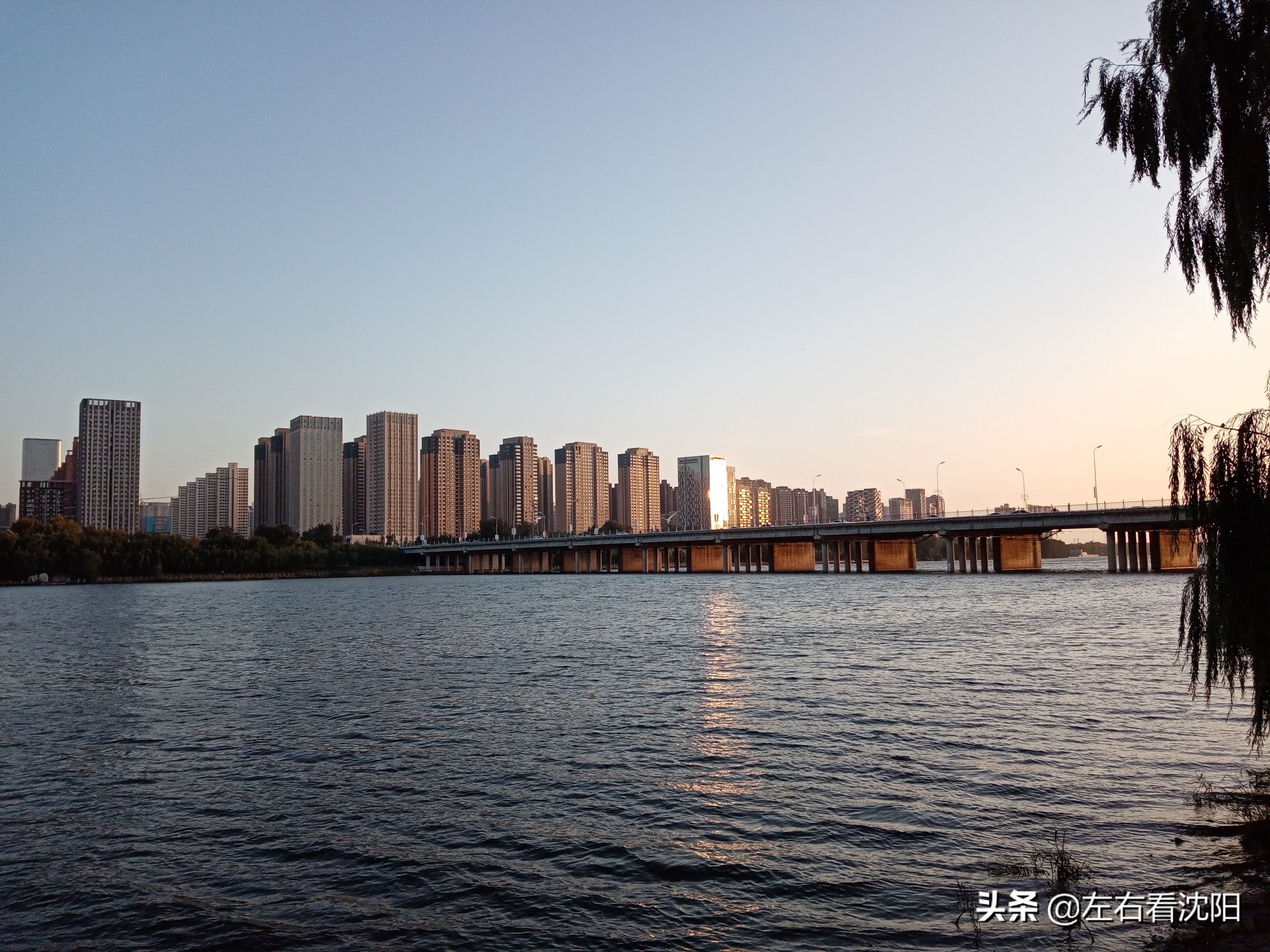 沈阳沈水湾公园看日出,沈阳浑河看海的地方