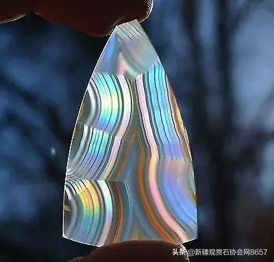 七彩樱花玛瑙,像极光一样好看的钻石