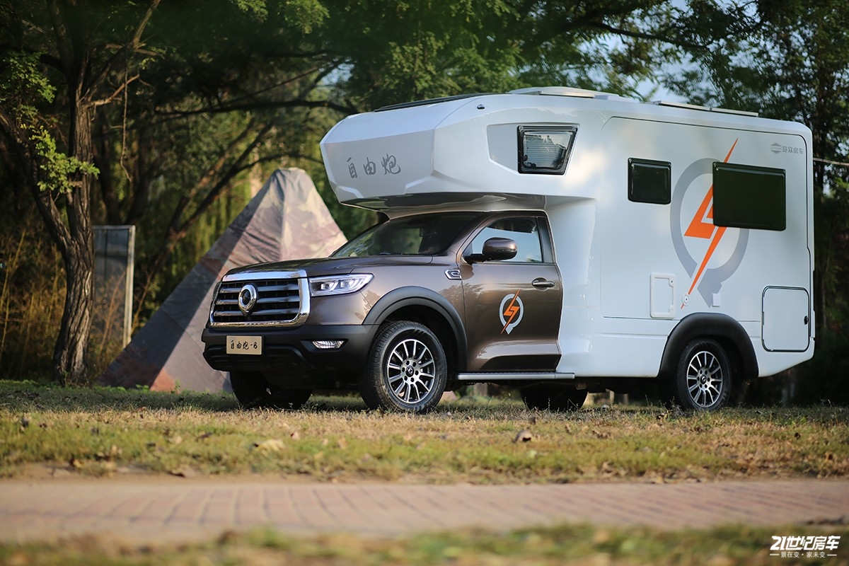 览众自由炮皮卡b型房车价格,2024款览众自由炮房车测试