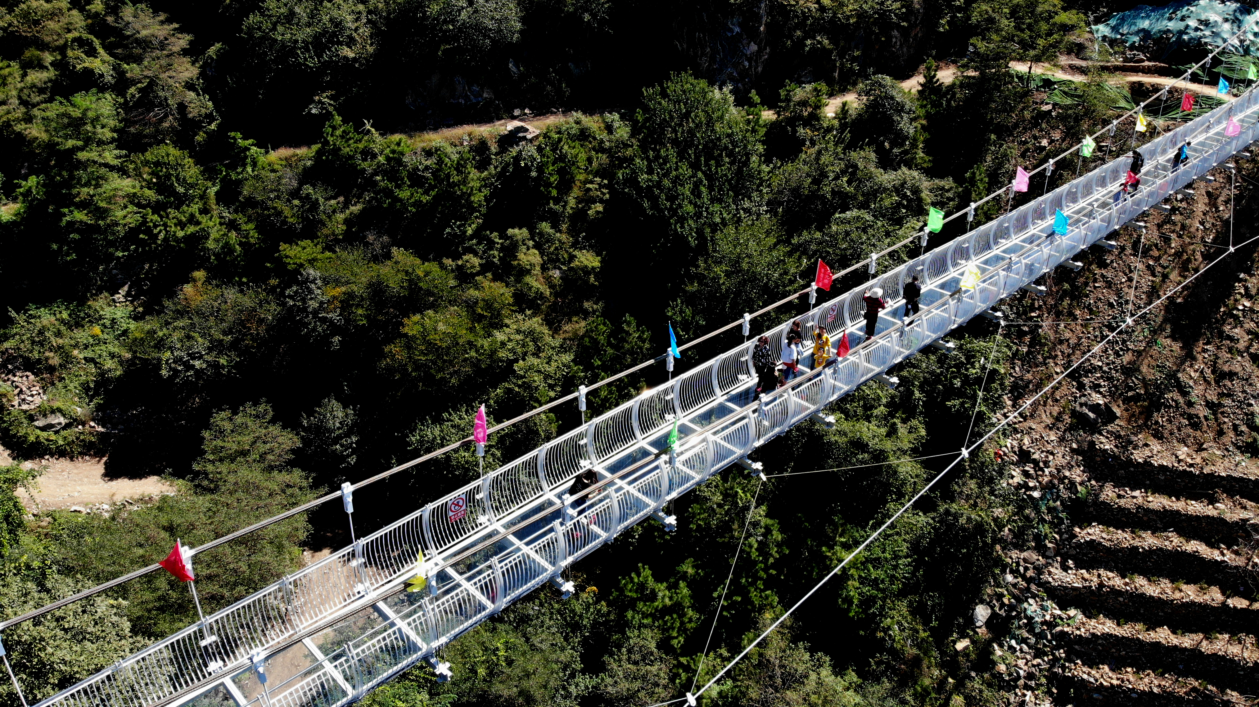 高空玻璃桥景点推荐,高空玻璃水漂流景点推荐