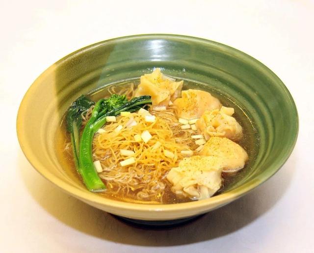 广味云吞汤底配方,吉祥馄饨的虾仁云吞面怎么做