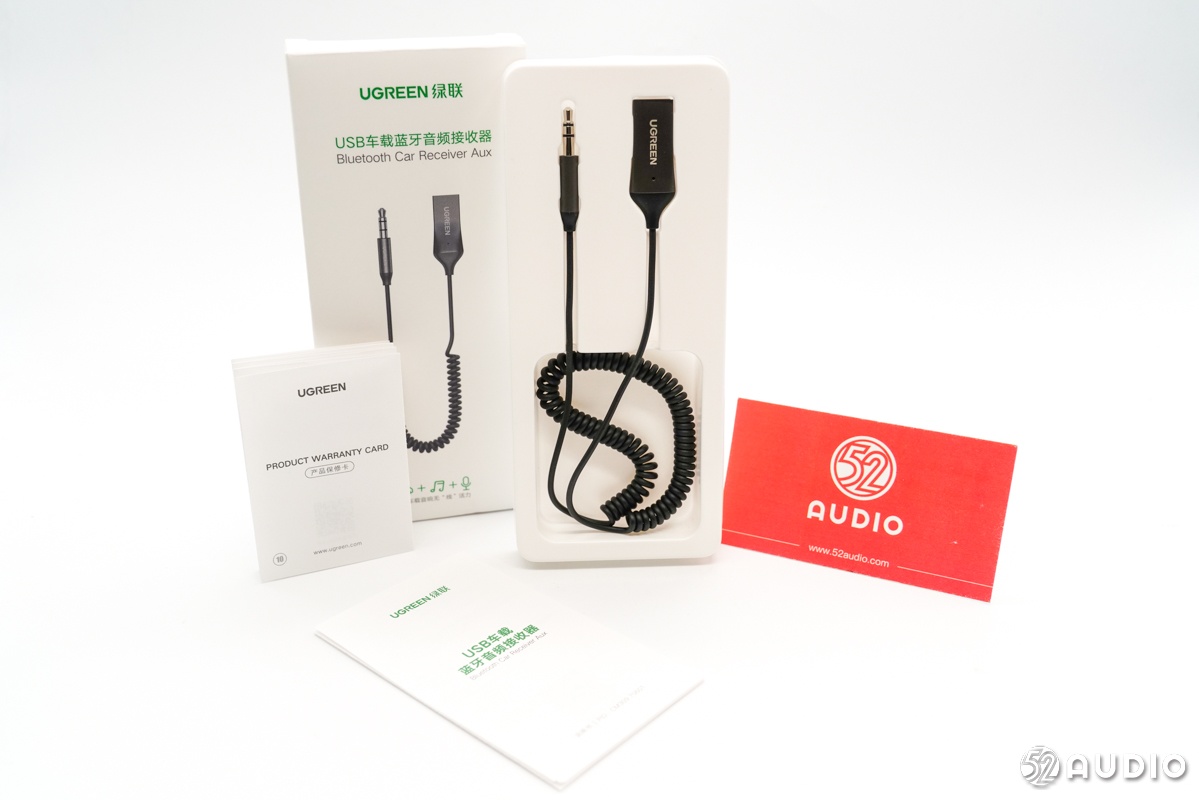 绿联车载蓝牙接收器怎么连接,绿联蓝牙音频接收器拆解