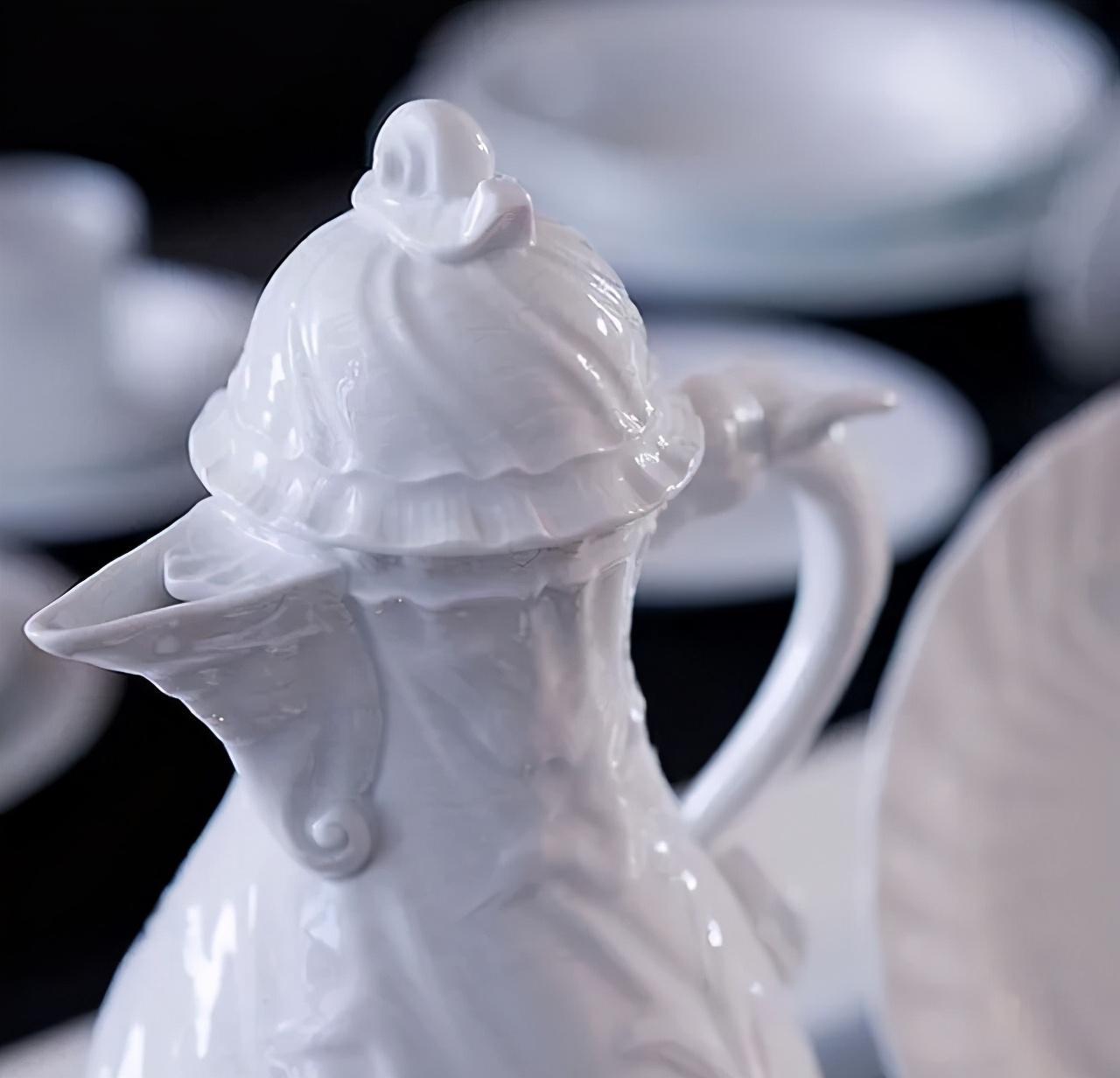 梅森meissen中古水晶杯,梅森瓷器巴黎系列