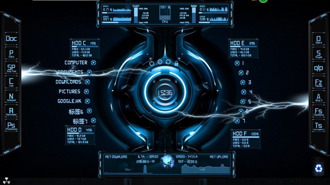 rainmeter怎么美化图标,如何通过致美化下载rainmeter