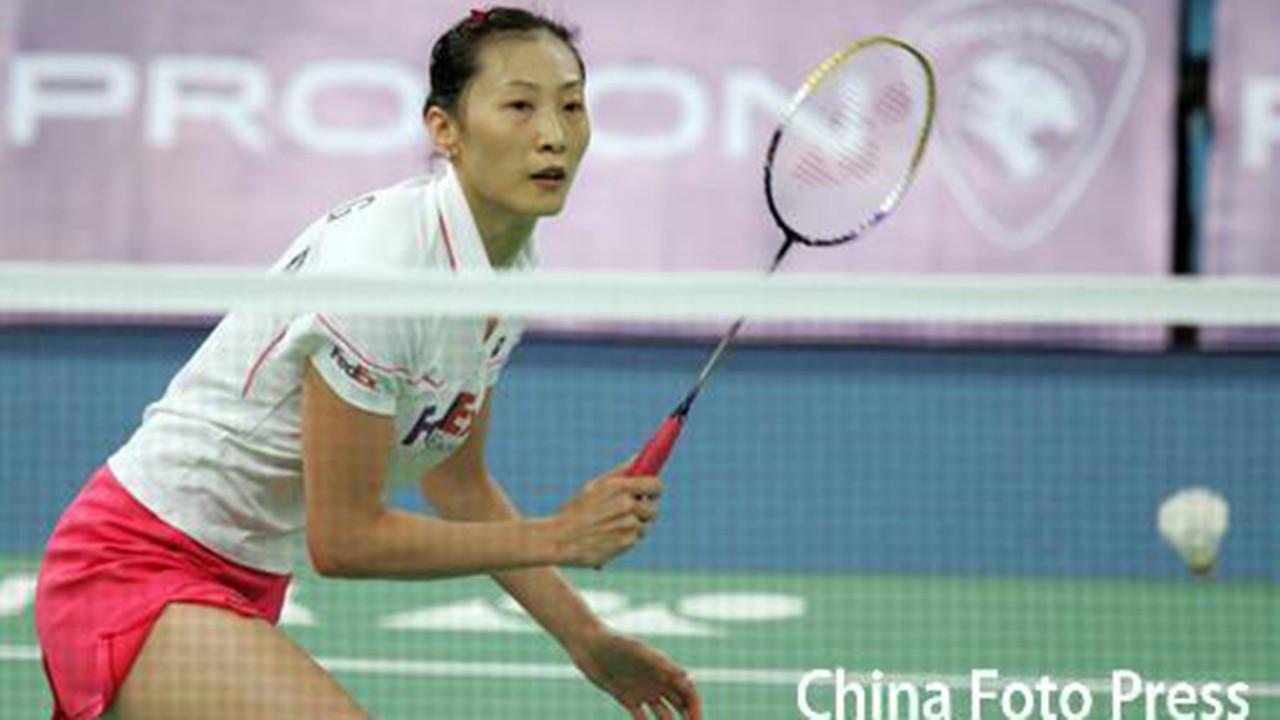 中国羽毛球名将张宁,最高的中国女羽毛球员张宁