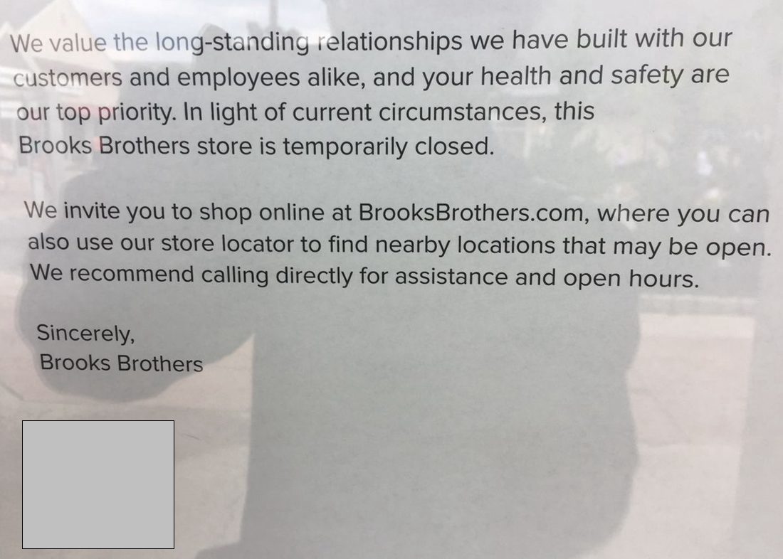 失落的情怀——两百年“总统御衣”的倒下,BrooksBrothers