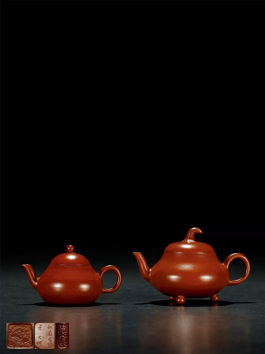 陈鸣远松鼠柿子壶,陈鸣远真品紫砂笋形茶壶拍卖价