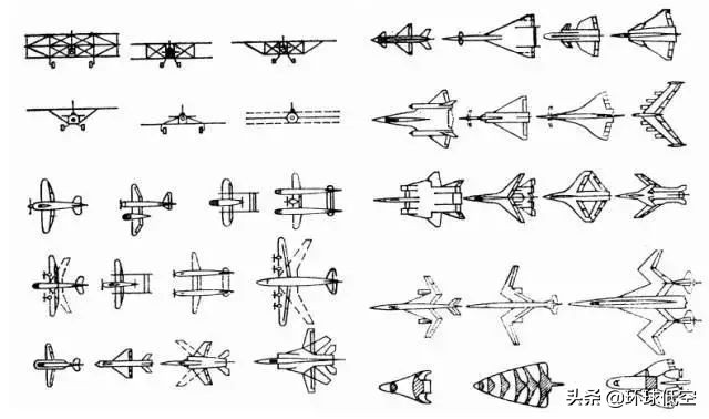 飞机都长什么样？盘一盘飞机的长相