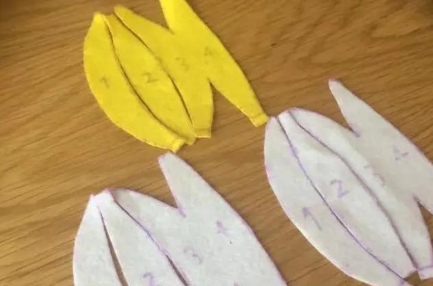 不织布幼儿手工蔬菜,不织布幼儿手工图片