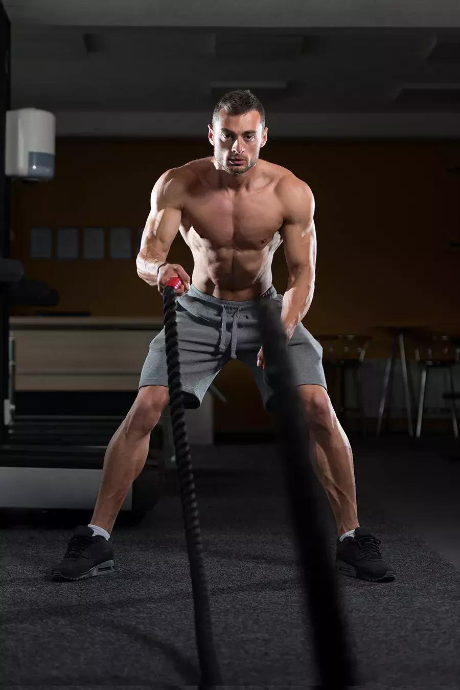 9种战绳燃脂训练,战绳的燃脂效果