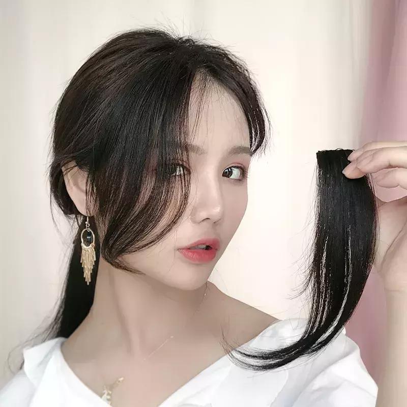 男士头顶头发稀少戴假发片,补发适合头发稀少的假发