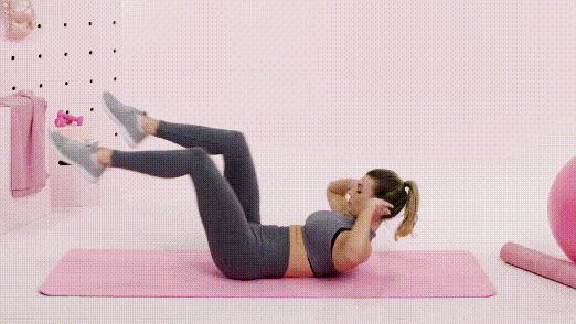 为啥肚子的肉这么难减试试这5招,最难的减脂动作