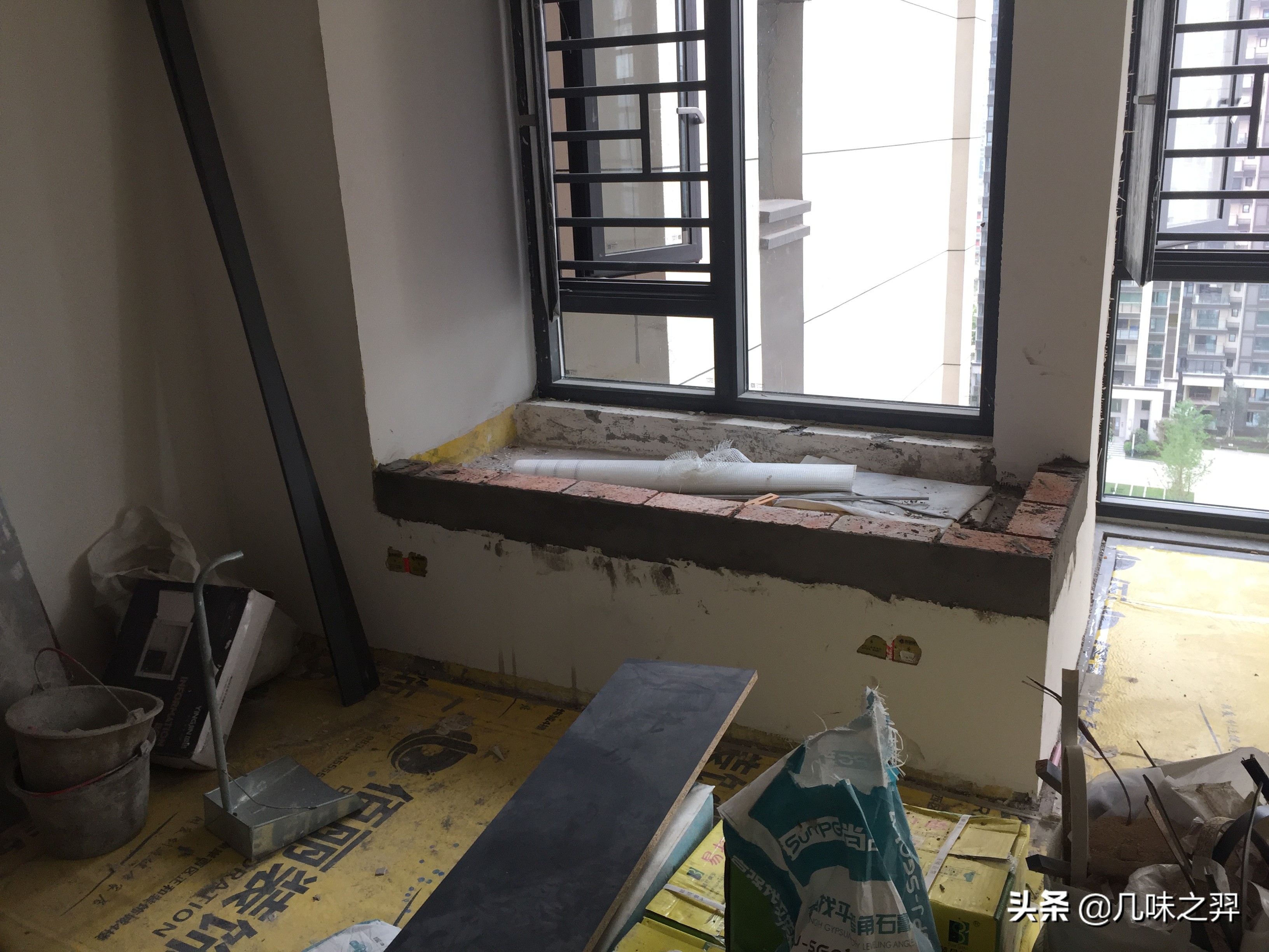 飘窗套板量尺怎么量,窗台石量尺