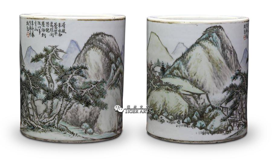 笔筒文艺古风,笔筒文艺风