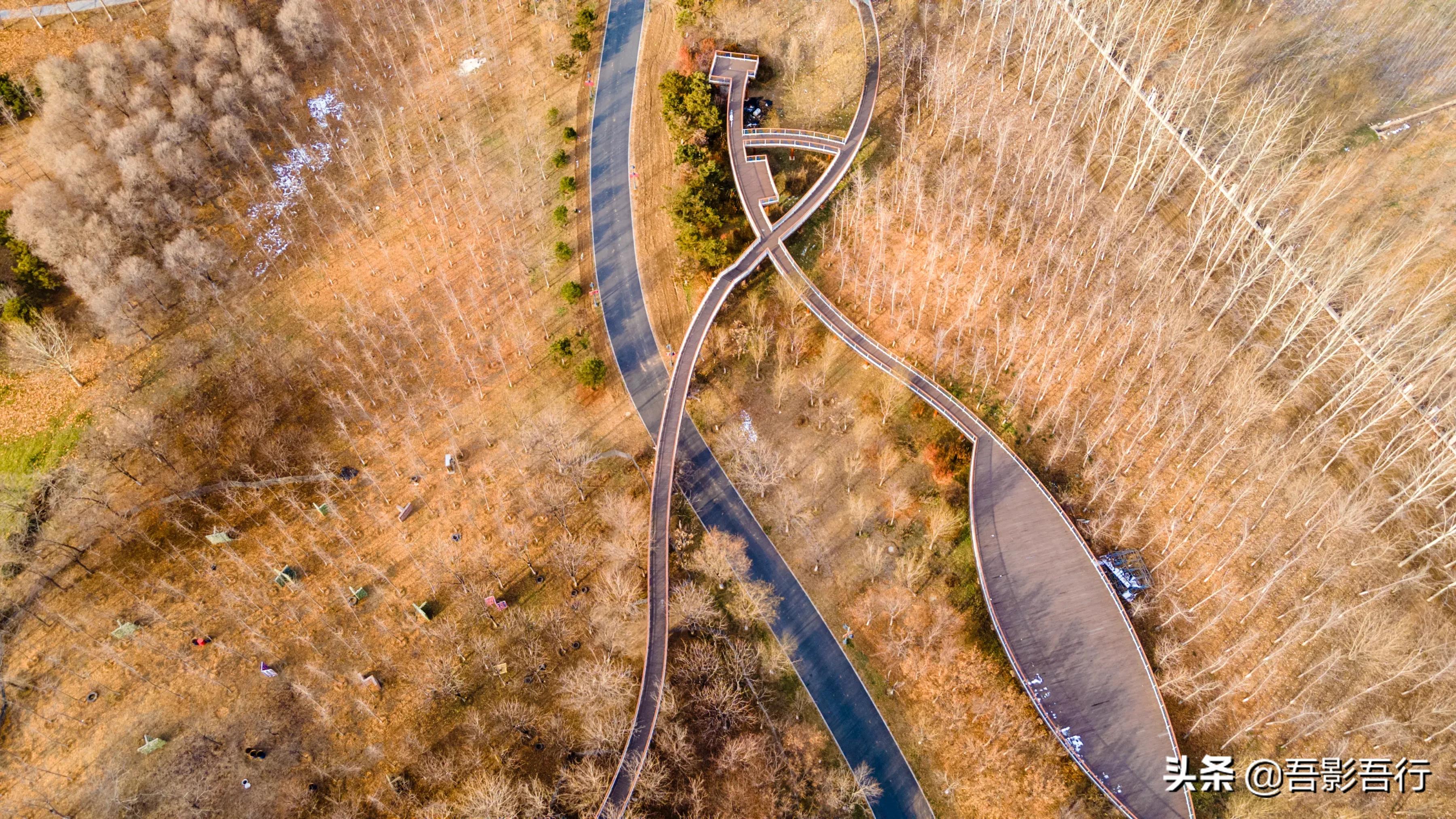 天津山区森林公园,航拍天津公园4k