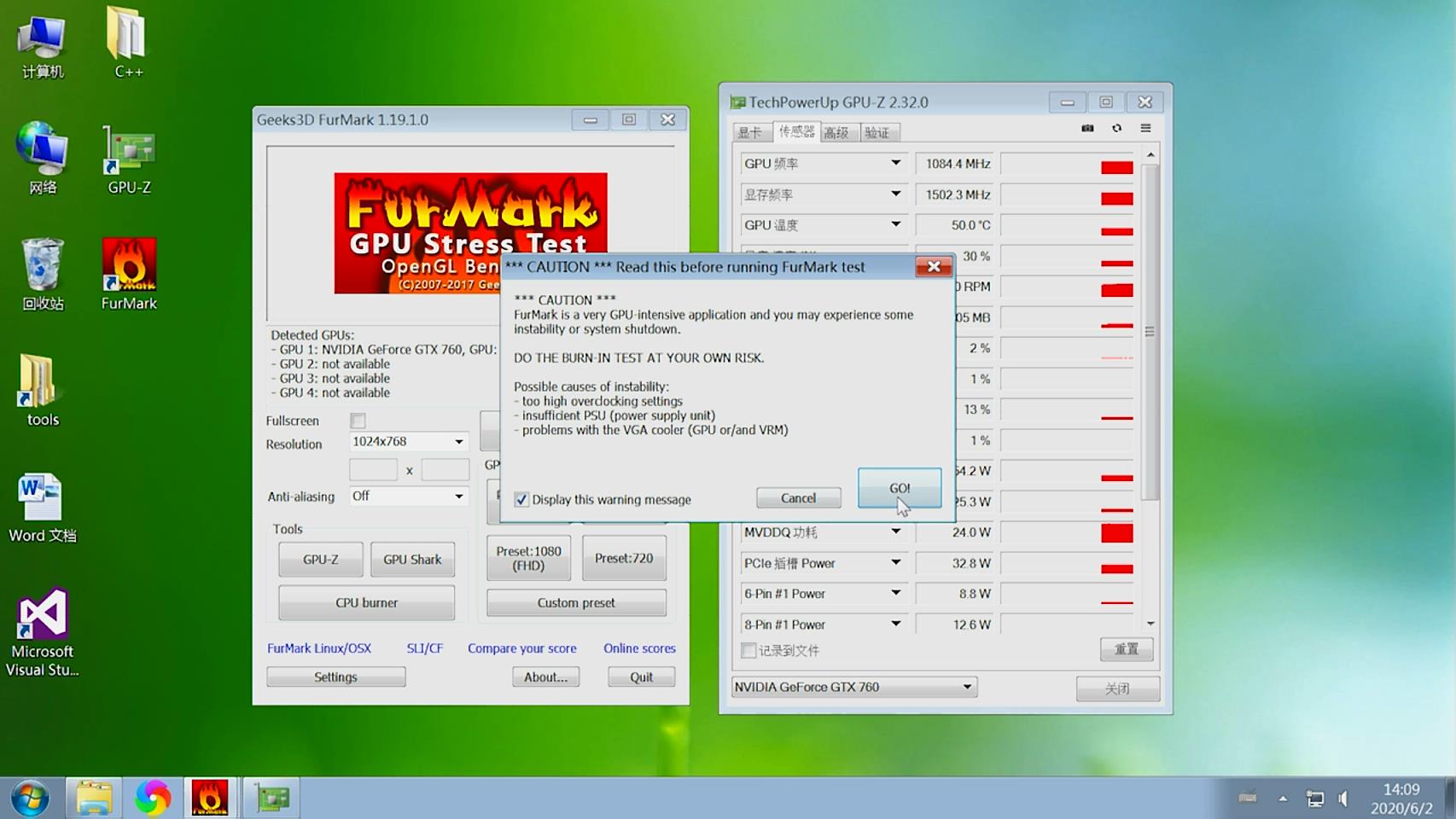 显卡测试furmark温度多少会是矿卡,furmark怎么测试显卡温度