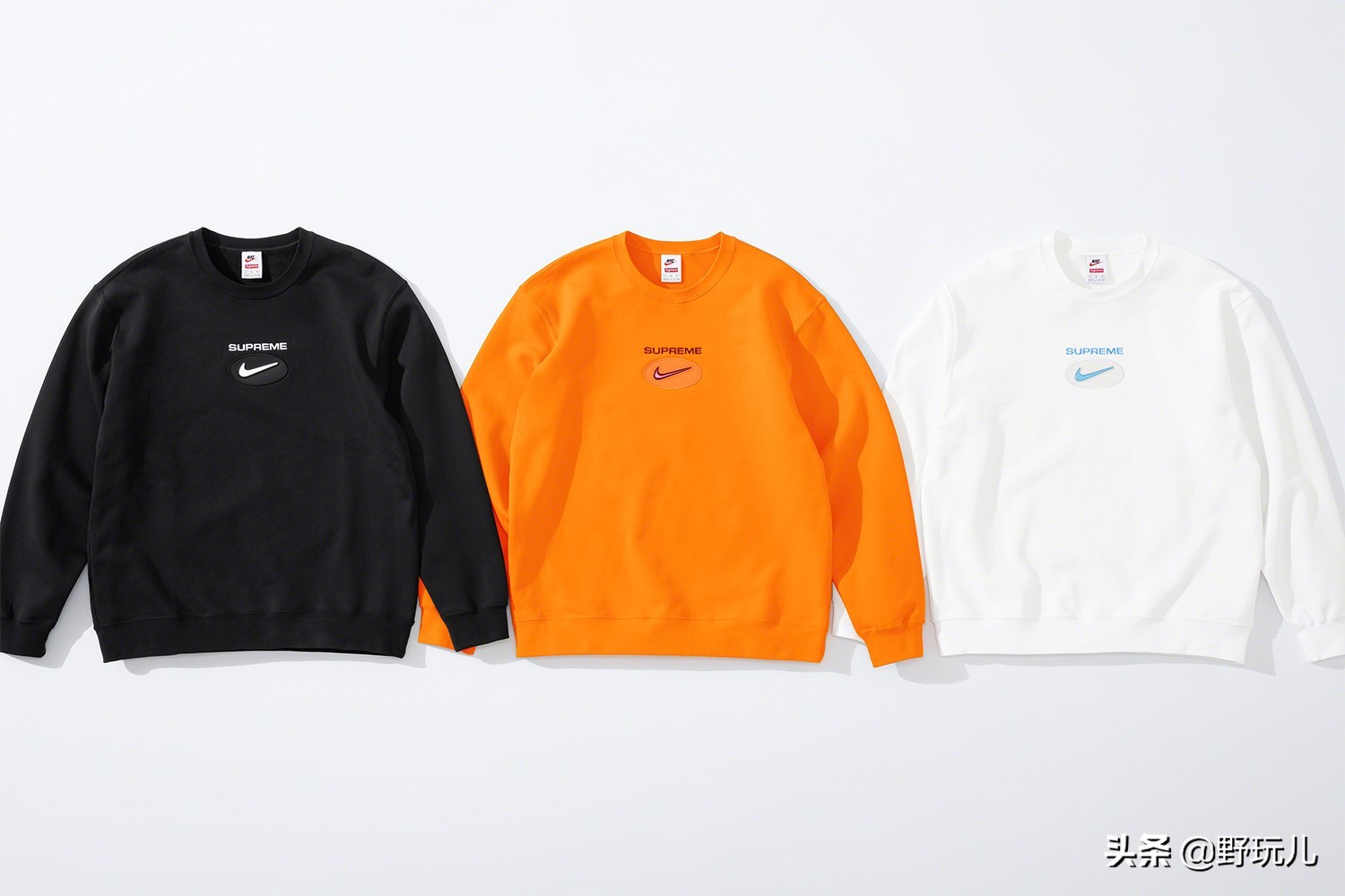 耐克supreme联名两面穿,nikexsupreme双面夹克