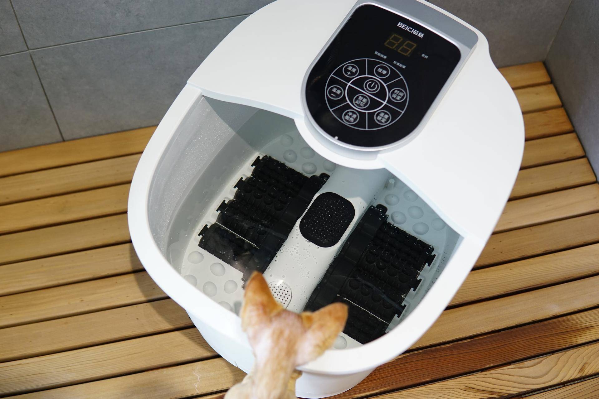 足浴泡脚桶有作用嘛,蓓慈大白泡脚桶使用教程