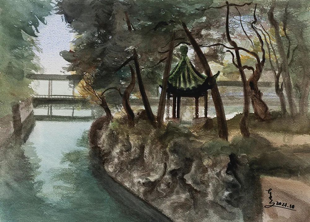 冼东文：寻找西施（蠡园情）