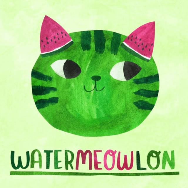 姑娘1天画1只猫坚持了100天 (坚持画猫100天的姑娘太有才了)