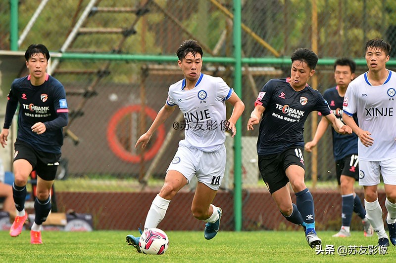 中乙联赛盐城大丰对青岛中能比赛,中乙联赛盐城