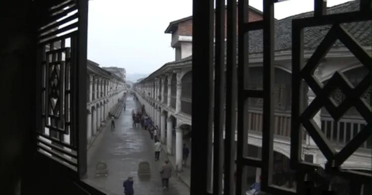 古镇小店一条街,四川清河古镇在哪里