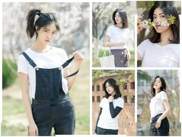 优衣库跟zara的短袖对比,优衣库中长款t恤白色速干