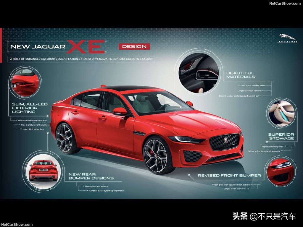 2020款捷豹xe官方图片曝光,最新款捷豹xe测评