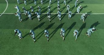 真人版穿越火线军训,有真人cs军训的大学