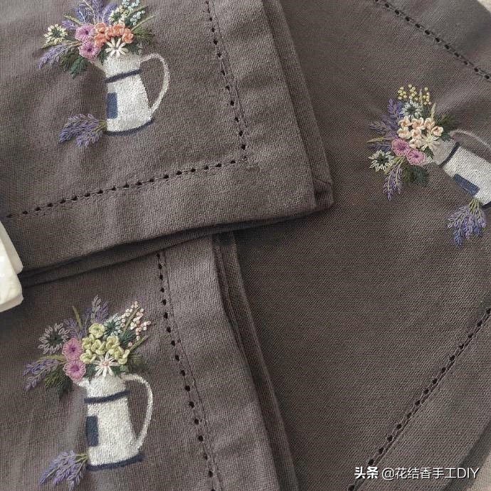 刺绣简单又好看教程,刺绣的绣法简单幼儿