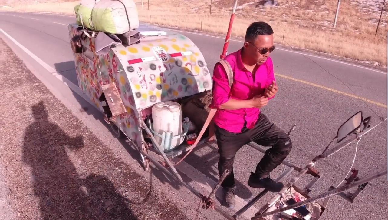 驾驶着二手桑塔纳诉述我的*藏西**之旅，一男人一辆车独自的旅行记