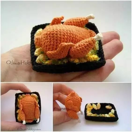 适合幼儿园宝宝的手作编织毛线 (毛线编织水果蔬菜教程)