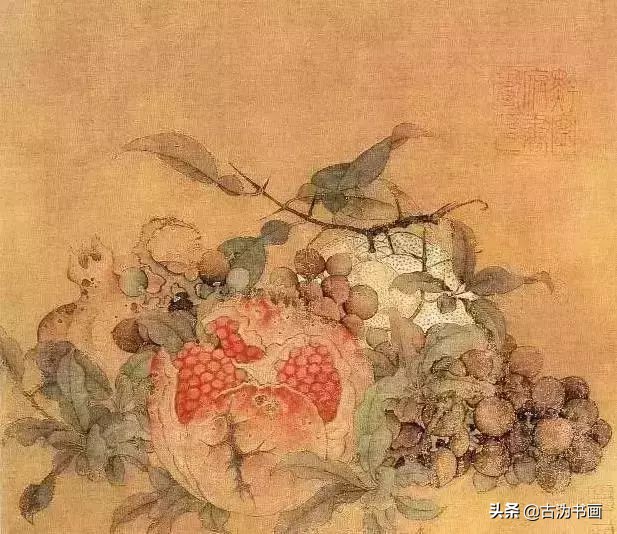 有瑕疵的徽墨,有点瑕疵的画