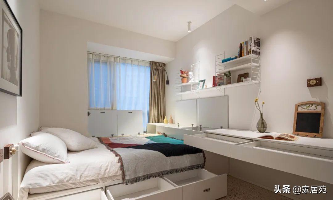 111㎡暗房惊艳翻身,简洁又耐看,还有超强储物力!