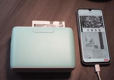 印先森打印机m02s使用方法,印先森m04s宽幅打印机如何装纸