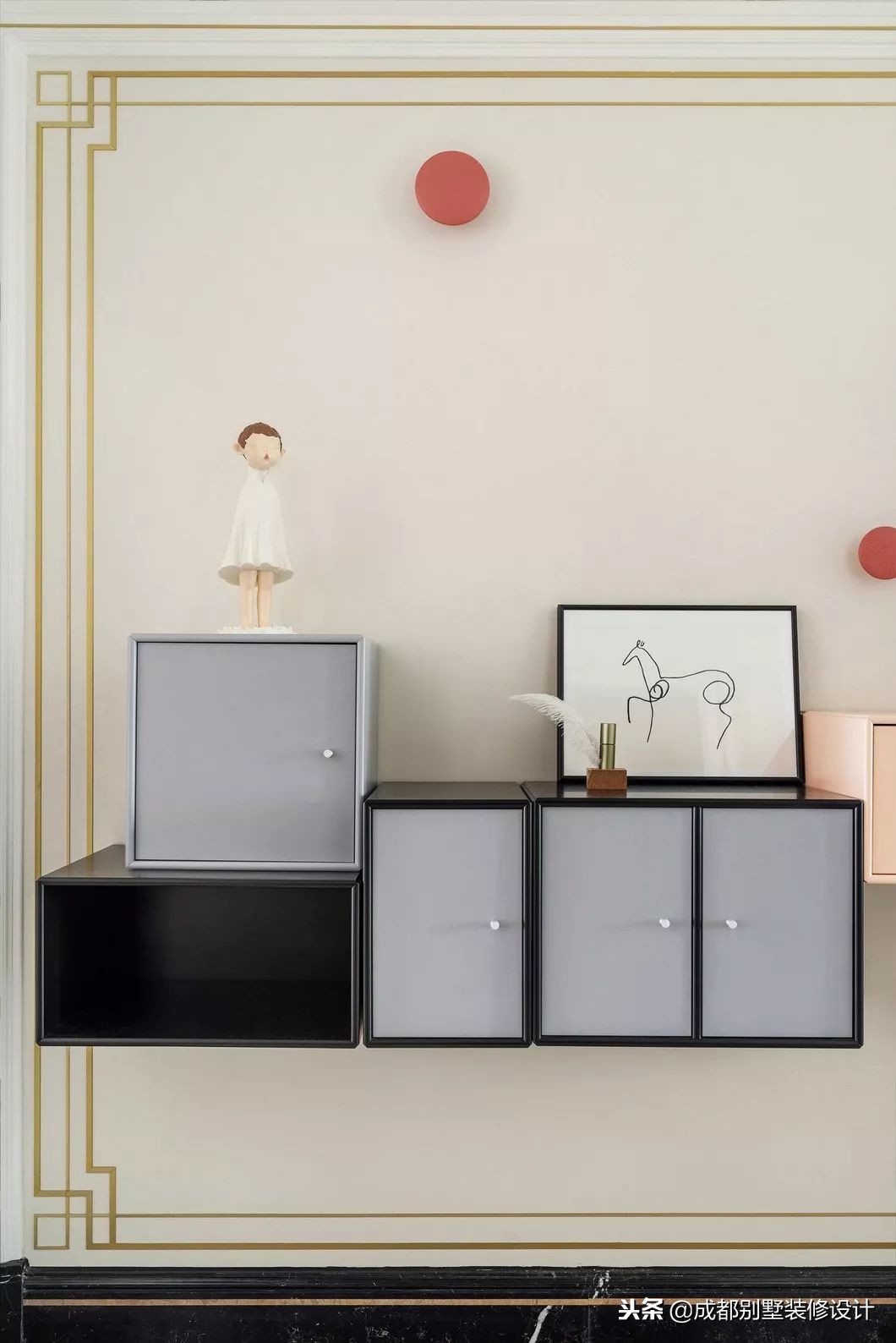 220㎡空中大平层，清新法式设计，家，就得有个精致范儿！