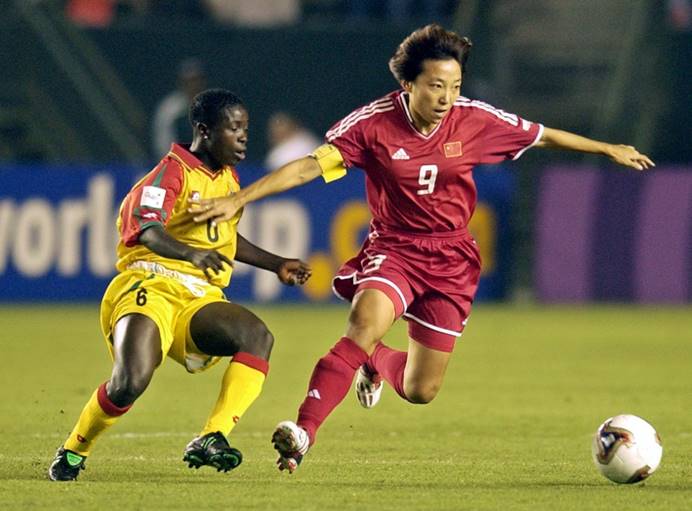 孙雯十大进球,孙雯在世界足坛历史地位