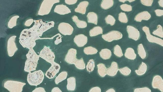 迪拜沙漠中的城市,迪拜沙漠之城全景图