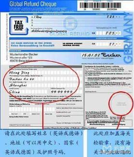 收藏旅游攻略图,各国旅行地购物退税攻略