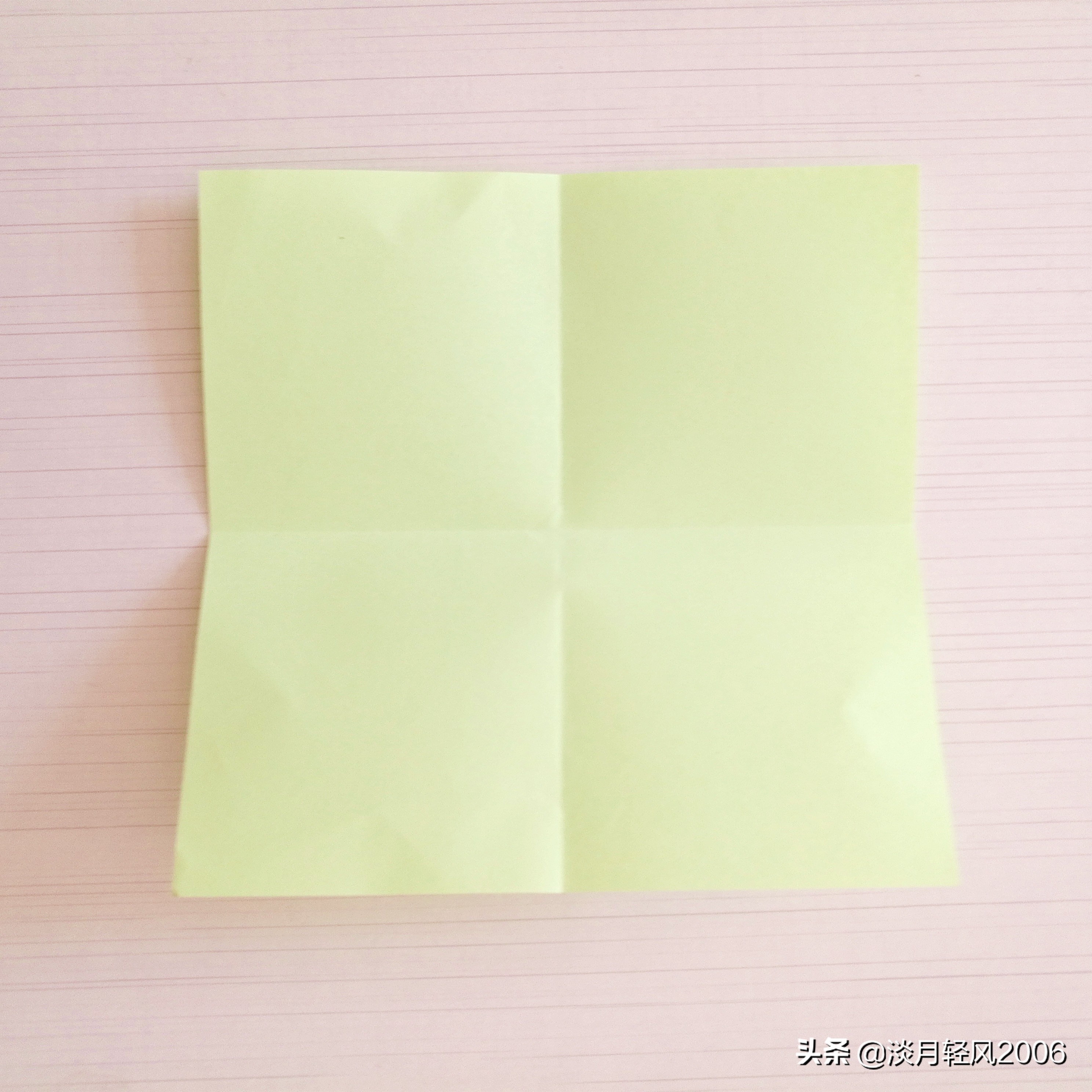 信封折纸正方形,简单信封的手工折法幼儿园