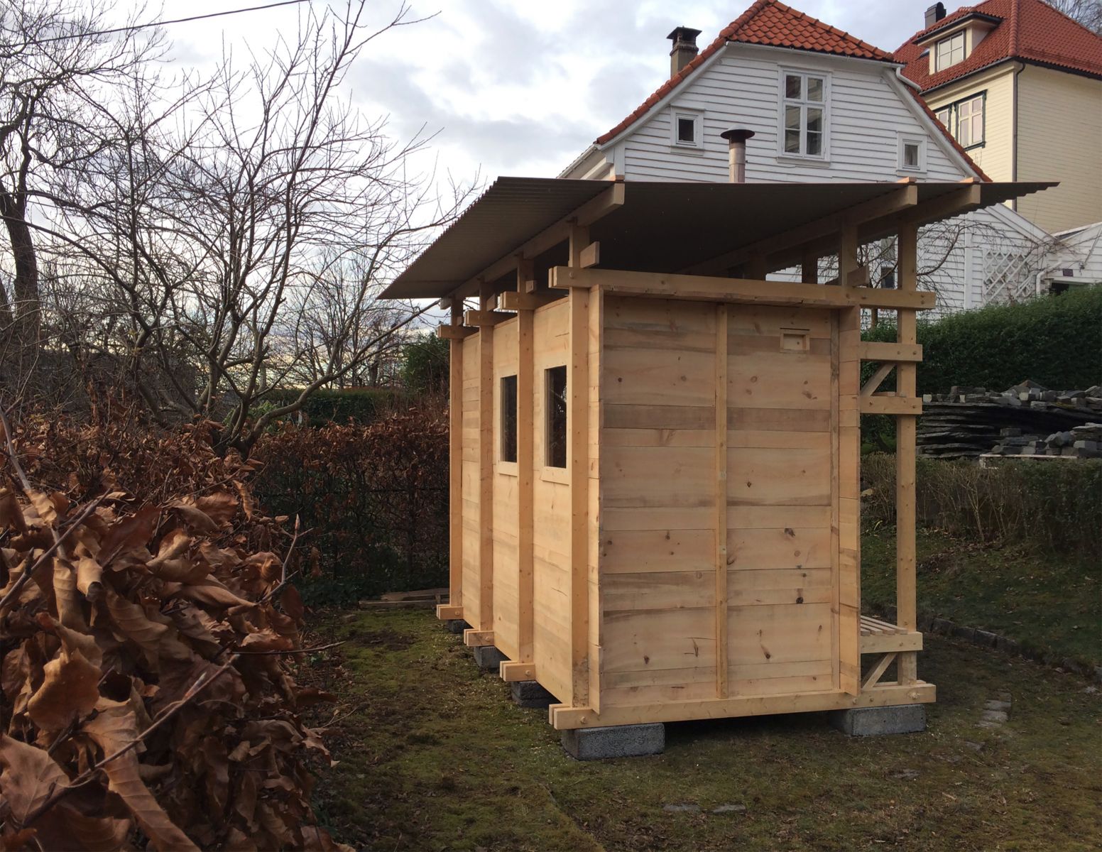 挪威灵魂桑拿房——可以把它看成一座实验性的建筑