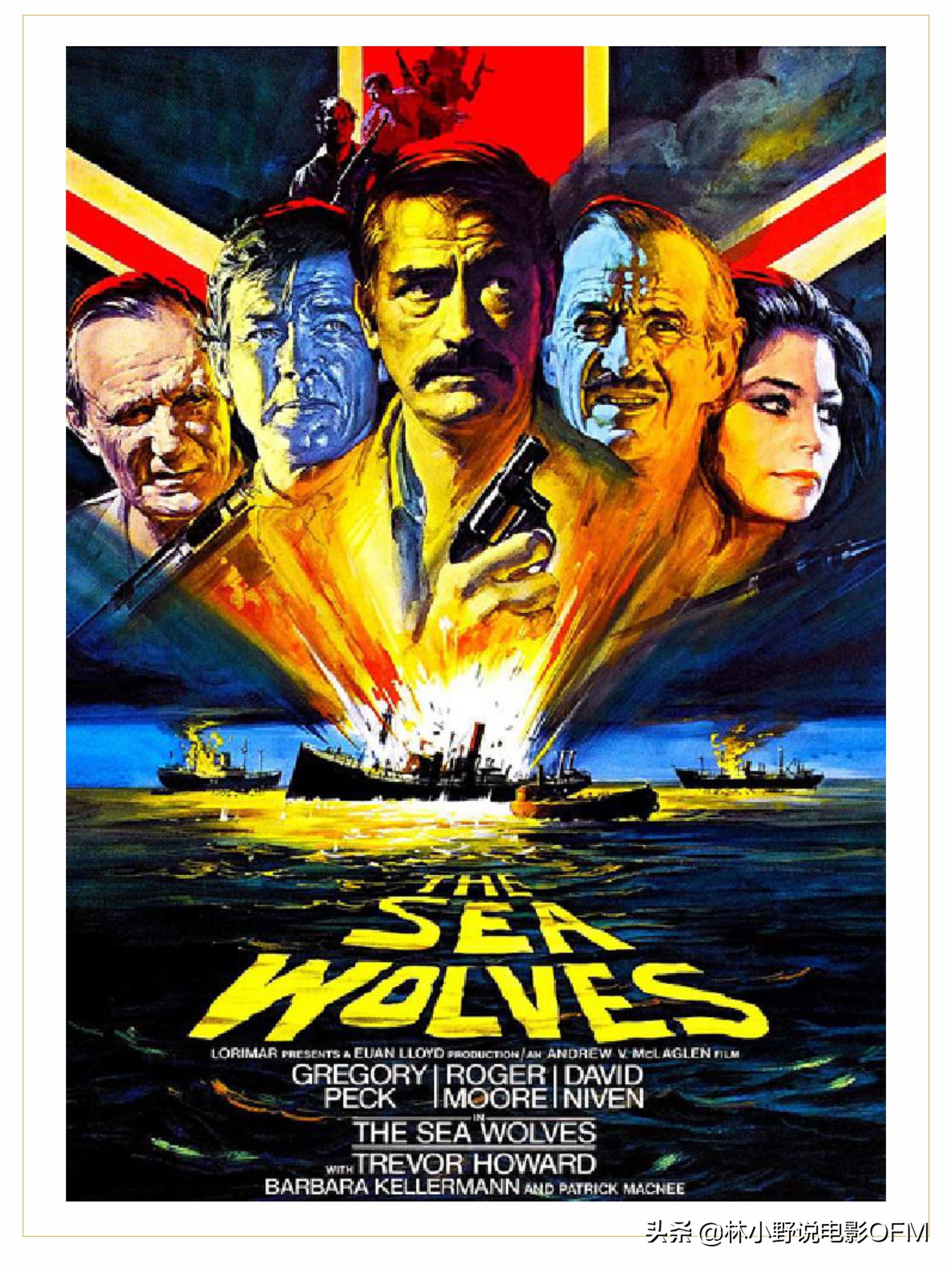 电影海狼剧透简介图片,老电影《海狼》海报